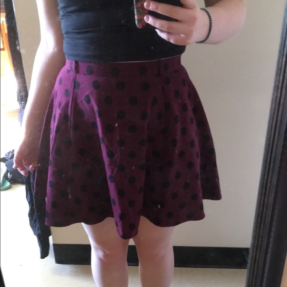 Polka dot mini skirt - Picture 2 of 6